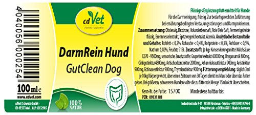 cdVet DarmRein Hund Verdauungshilfe Liquid 100 ml - 100 ml – Bild 1 von 5