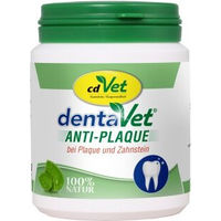 Produktbild von cdVet dentaVet Anti-Plaque Zahnpflege-Pulver für Hunde und Katzen 150g - 150 g