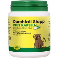 Produktbild von cdVet DurchfallStopp Plus Kapseln für Hunde und Katzen bei akutem Durchfall 100 Stück