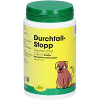 Produktbild von cdVet DurchfallStopp Pulver mit Probiotika für Hunde und Katzen 180 g