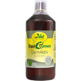cdVet EquiGreen DarmAktiv Pferd Probiotikum zur Unterstützung von Verdauung und Immunsystem 1000 ml - 1 l – Bild 1 von 8