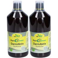 Produktbild von cdVet EquiGreen DarmAtiv Pferde Ergänzungsfutter zur Unterstützung von Magen und Darm