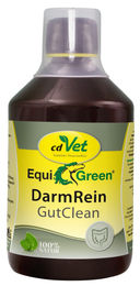 cdVet EquiGreen DarmRein Pferd Ergänzungsfutter zur Unterstützung der Verdauung 500 ml – Bild 1 von 6