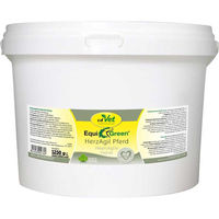 Produktbild von cdVet EquiGreen HerzAgil Ergänzungsfutter für Pferde zur Unterstützung von Herz und Kreislauf 1250 g - 1,25 kg