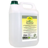 Produktbild von cdVet EquiGreen HorseVital 5L Ergänzungsfuttermittel für Pferde zur Unterstützung von Verdauung, Stoffwechsel und Leber mit Vitaminen - 5 l