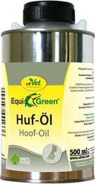 cdVet EquiGreen Huf-Öl zur Hufpflege für Pferde mit Teebaumöl und Lorbeeröl 500 ml - 500 ml – Bild 1 von 7