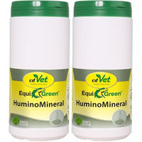 Produktbild von cdVet Equigreen HuminoMineral Bio Nahrungsergänzung für Pferde als Pulver