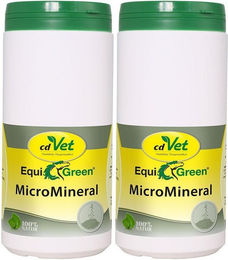 cdVet EquiGreen MicroMineral Nahrungsergänzung für Pferde zur Unterstützung von Haut, Fell, Immunsystem sowie Gelenken und Knochen – Bild 1 von 1