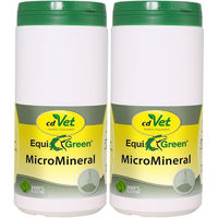 Produktbild von cdVet EquiGreen MicroMineral Nahrungsergänzung für Pferde zur Unterstützung von Haut, Fell, Immunsystem sowie Gelenken und Knochen