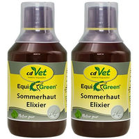 Produktbild von cdVet EquiGreen Sommerhaut Elixier für Pferde
