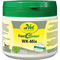 Produktbild von cdVet Equigreen WK-Mix Ergänzungsfutter für Pferde zur Unterstützung der Magen-Darm-Verdauung 150 g