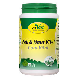 cdVet Fell & Haut Vital Ergänzungsfuttermittel für Hunde und Katzen 150 g - 150 g – Bild 1 von 6