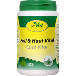 cdVet Fell & Haut Vital Nahrungsergänzung für Hunde und Katzen 750 g - 750 g – Bild 1 von 4