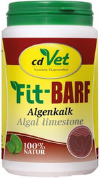 Produktbild von cdVet Fit-BARF Algenkalk Pulver für Hunde und Katzen 250g Natürliche Calciumquelle für Gelenke und Knochen - 250 g