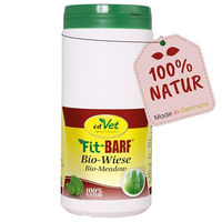 Produktbild von cdVet Fit-BARF Bio-Wiese Nahrungsergänzung für Hunde Adult Bio Vegan 700 g - 700 g