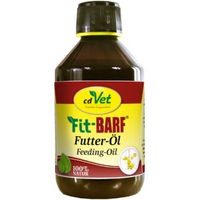 Produktbild von cdVet Fit-BARF Futteröl für Hunde und Katzen 250 ml kaltgepresst ohne Zusatzstoffe - 250 ml