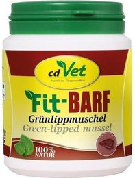 cdVet Fit-BARF Grünlippmuschel Pulver für Hunde und Katzen zur Gelenkunterstützung 100g - 100 g – Bild 1 von 12