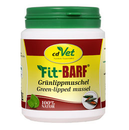 Produktbild von cdVet Fit-BARF Grünlippmuschel Pulver zur Gelenkunterstützung für Hunde getreidefrei 2,5kg