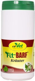cdVet Fit-BARF Kräuter Renal Nahrungsergänzung für Hunde zur Unterstützung von Leber und Nieren 200 g - 200 g – Bild 1 von 5
