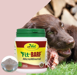 cdVet Fit-BARF MicroMineral Nahrungsergänzung Pulver für Hunde und Katzen 500g - 1 kg – Bild 1 von 6