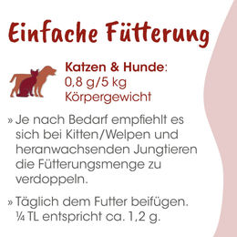 cdVet Fit-BARF Mineral Nahrungsergänzung Pulver für Hunde und Katzen ohne tierisches Protein 1000g - 1 kg – Bild 1 von 10