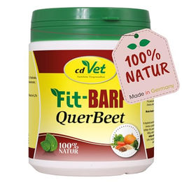 cdVet Fit-BARF QuerBeet Gemüse-Kräuter Ergänzungsfuttermittel für Hunde 320g vegan und getreidefrei - 320 g – Bild 1 von 7