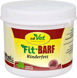 cdVet Fit-BARF Rinderfett Monoprotein Nahrungsergänzung für Hunde und Katzen 500 ml - 500 ml – Bild 1 von 8