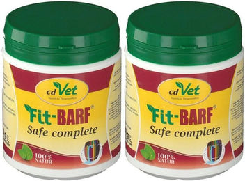 cdVet Fit-BARF Safe-Complete Bio Nahrungsergänzung Pulver für Hunde und Katzen – Bild 1 von 2