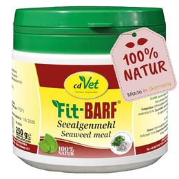 cdVet Fit-BARF Seealgenmehl Pulver zur Nahrungsergänzung für Hunde und Katzen 250g – Bild 1 von 7