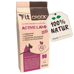 cdVet Fit-Crock Hundefutter Adult Lamm und Fisch getreidefrei und hypoallergen 10 kg – Bild 1 von 5