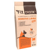 Produktbild von cdVet Fit-Crock Sensitive Lamm Trockenfutter zur Gewichtsreduktion und Verdauungsunterstützung 10 kg - 10 kg