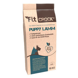 Produktbild von cdVet Fit-Crock Welpenfutter Lamm Kaltgepresste Kroketten 10 kg