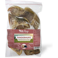 Produktbild von cdVet Fit-Hap Rinderhufe Hundesnack zur Zahnpflege fettarm 5 Stück