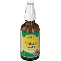 Produktbild von cdVet FlohEx Flohspray gegen Flöhe Milben und Zecken für Hunde und Katzen 50 ml - 50 ml