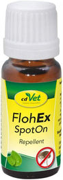 cdVet FlohEx SpotOn Natürliches Pflegeöl zur Geruchsmaskierung gegen Flöhe für Hunde Pferde und Nager 10 ml - 10 ml – Bild 1 von 1