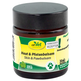 Produktbild von cdVet Haut & Pfotenbalsam zur Pfotenpflege 30 ml