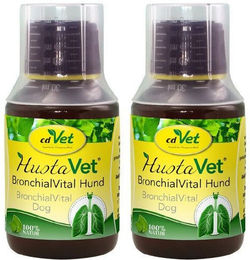 Produktbild von cdVet HustaVet BronchialVital Flüssigkeit zur Unterstützung der Atemwege und Immunstärkung