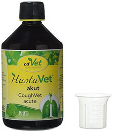 cdVet HustaVet flüssiges Ergänzungsfuttermittel für Pferde zur Unterstützung der Atemwege und des Immunsystems 500 ml – Bild 1 von 6