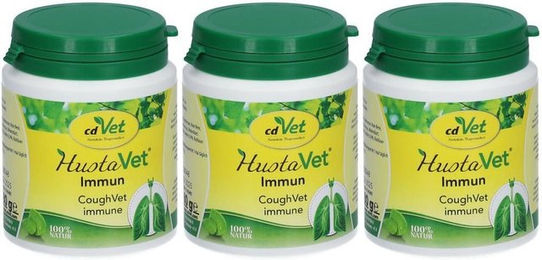 cdVet HustaVet Immun Pulver zur Unterstützung der Atemwege und Immunstärkung 80g – Bild 1 von 1