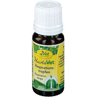 Produktbild von cdVet HustaVet Respirationstropfen zur Unterstützung der Atemwege 10 ml