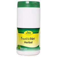 Produktbild von cdVet insektoVet Herbal Nahrungsergänzung Pulver für Hunde zur Unterstützung von Haut und Fell 750 g - 750 g