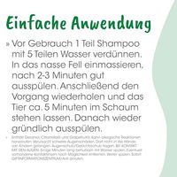 Produktbild von cdVet insektoVet Shampoo Insektenschutz für Hund und Katze gegen Flöhe und Milben 1000 ml - 1000 ml