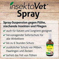 Produktbild von cdVet insektoVet Spray zum Schutz vor Flöhen, Milben und Zecken für Hunde und Katzen 10 Liter - 10 l