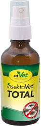 cdVet insektoVet TOTAL Repellent Duftölspray zur Geruchsüberdeckung gegen Flöhe, Mücken, Bremsen und Zecken 50 ml - 50 ml – Bild 1 von 6