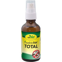 Produktbild von cdVet insektoVet TOTAL Repellent Duftölspray zur Geruchsüberdeckung gegen Flöhe, Mücken, Bremsen und Zecken 50 ml - 50 ml