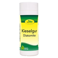 Produktbild von cdVet Kieselgur Pulver 50g Naturmaterial Weiß - 50 g