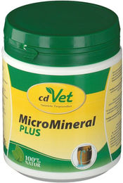 cdVet MicroMineral plus Mineralfutter und Nahrungsergänzung mit Vitaminen als Pulver 500g – Bild 1 von 2