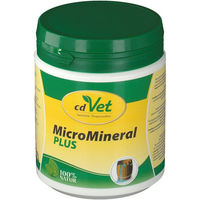 Produktbild von cdVet MicroMineral plus Mineralfutter und Nahrungsergänzung mit Vitaminen als Pulver 500g