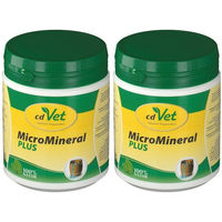 Produktbild von cdVet MicroMineral plus Mineralfutter und Nahrungsergänzung mit Vitaminen für alle Größen 1000g
