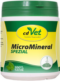 Produktbild von cdVet MicroMineral SPEZIAL Bio Nahrungsergänzung Pulver für Magen-Darm und Immunsystem 1000g